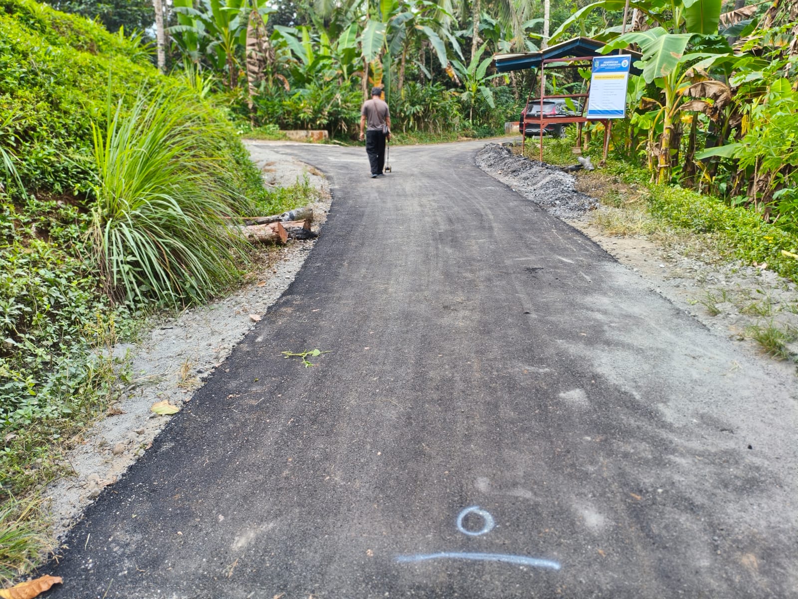 Pengaspalan Jalan Kamal  Desa Punggelan  Kecamatan Punggelan (Silpa DDS)